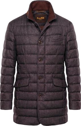 Moorer Coats - Heren - Winterjassen - Bruin - M - Jassen