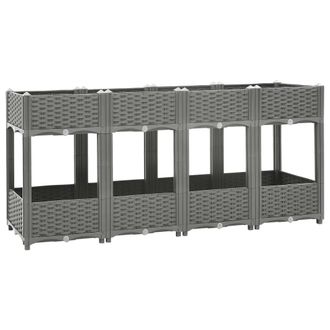 vidaXL Arriate Polipropileno 160x40x71 Cm Vidaxl