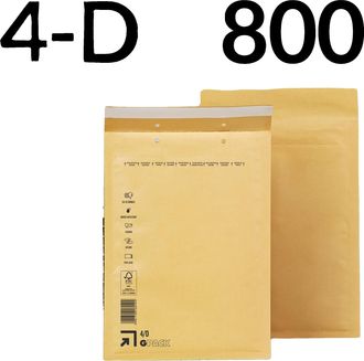 OEM Sobres De Burbujas, Protecci&oacute;n Duradera, Material Ecol&oacute;gico, 800 Unidades - 4-d (200 X 275 Mm)