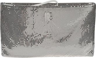 Paco Rabanne Pochette Clutch Rectangular Brass Mesh Clutch