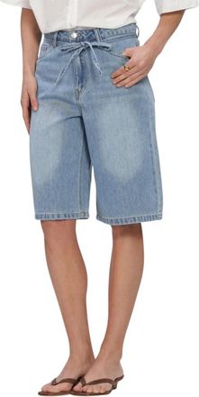 Object Object, Dames, Korte broeken, Blauw, Maat: XS Denim