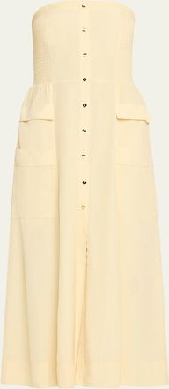 Ramy Brook Blair Strapless Midi Dress