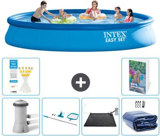 Intex Piscina Easy Set Redonda - 457x84 Cm - 7-piezas S235