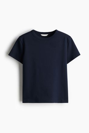 H&M T-Shirt aus Baumwolle - Blue