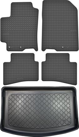 OEM Juego De Alfombrillas De Goma Para Coche Y Maletero Para Kia Rio Iv Yb Hatchback De Febrero De 2017