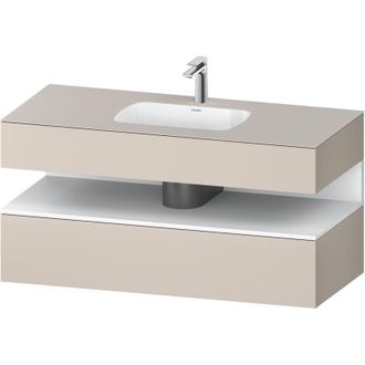 Duravit Duravit Qatego Lavabo Encastrado Con Base De Lavabo Consola