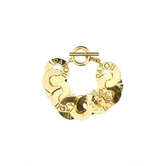 Patou Bracelets, female, Yellow, Size: ONE SIZE Antique Coins Bracelet