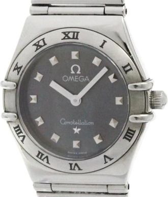Omega Pre-owned Watches, female, Gray, Size: ONE SIZE Pre-owned Vintage Watch
