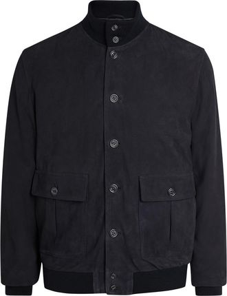 Valstar Valstarino Suede Jacket - Dark Blue - 54 (IT54 / Xxl)