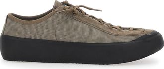Stone Island Brown Low Top Sneakers
