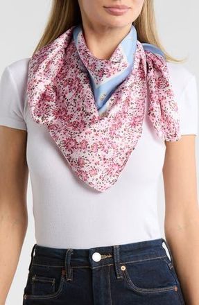 Steve Madden Ditsy Floral Scarf in Pink at Nordstrom Rack