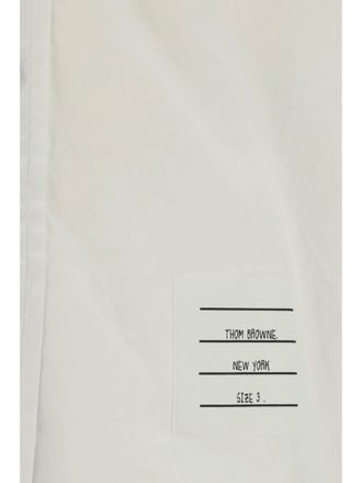 Thom Browne 100% Cotton Shirt - White