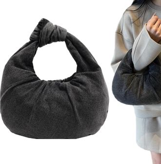 Generic Tote Bag for Women | Evening Handbag Cloud Dumpling - Clutch Purses,for Cosmetics Vacation Party Travel Beach Business Trips Mobile Phone