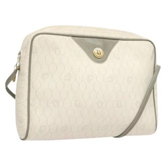 Dior Pre-owned Cross Body Bags, female, White, Size: ONE SIZE Pre-owned Plastic Shoulder Bag