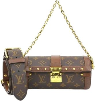 Louis Vuitton Pre-owned Mini Bag - Dames - Vintage Mini Tas - Bruin - ONE Size - Vintage