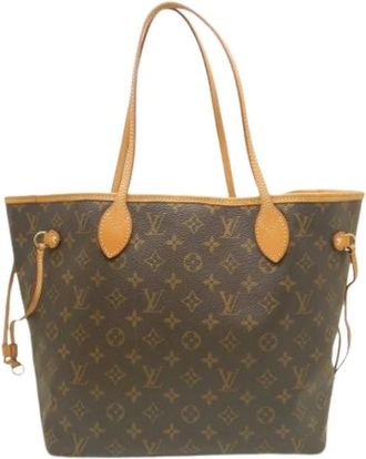 Louis Vuitton Pre-owned Vintage Monogram Tote Bag - Dames - Vintage Shopper - Bruin - ONE Size - Vintage
