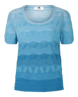 M Missoni Wave-Pattern Knit Sweater