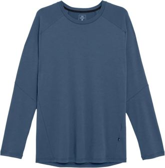 On Running Hombre, Camisetas, Azul, Talla: S