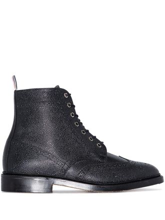 Thom Browne Stivali brogue - Nero