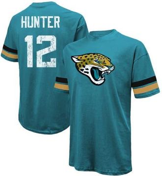 Majestic Threads Mens Majestic Threads Travis Hunter Teal Jacksonville Jaguars 2025 NFL Draft First Round Pick Oversized T-Shirt at Nordstrom, Size Xx-Large