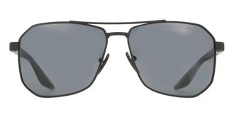 Prada PS A53S Polarized DG05Z1 Mens Sunglasses Black Size 62