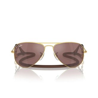 Ray-Ban Sunglasses Rj9506 S 223/6 G Junior Aviator Gold/Brown Kids