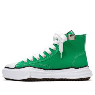Miharayasuhiro PETERSON OG Sole Canvas High-top Sneaker Green A01FW701-GRN