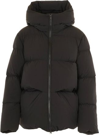 Woolrich Jassen, Dames, Zwart, L, Zwarte Cloud Madison Jas