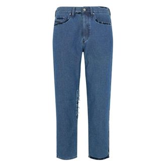 Diesel Straight Jeans, male, Blue, Size: W32 Straight Jeans