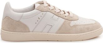 Hogan White Color-block Sneakers