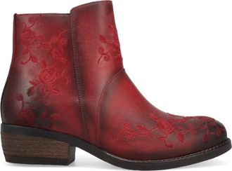 Taos Womens Privilege Leather Boot In Red