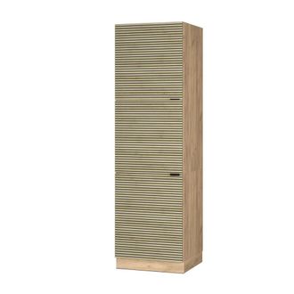 Vicco Armario De Cocina Empotrado Fame-line, Panel De Roble, 60 Cm