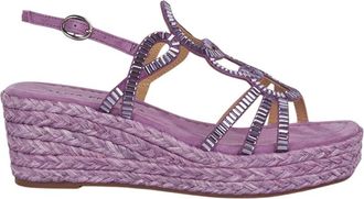 Alma En Pena Wedges, female, Purple, 5 UK, Wedge sandals