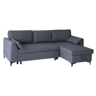 Happy Garden Happy Garden - Sof&aacute; Convertible Logan 3 Plazas Gris Chin&eacute;