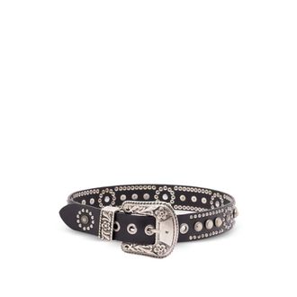 Golden Goose Belt - female - Golden Goose - Belts - Black - 85 CM - Accessories