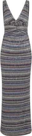 Missoni Caperdoni Lange Jurk - Dames - Kleedjes - Veelkleurig - S - Kleedjes