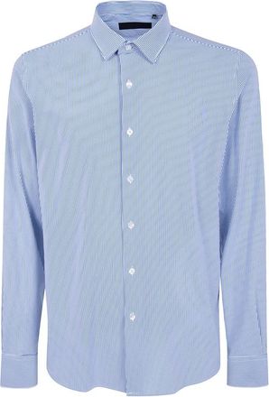 Roberto Ricci Design Casual Shirts - Heren - Zakelijke Overhemden - Blauw - 2XL - Overhemden