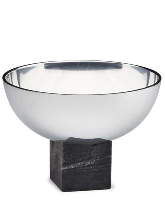 Gejst small Sapoto mounted bowl - unisex - marble/Aluminium - OS - Black
