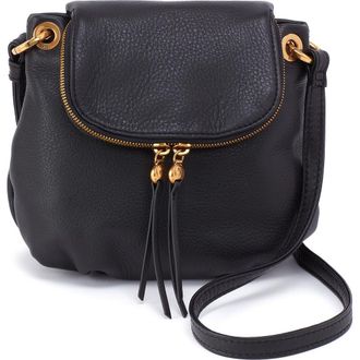 Hobo Fern Leather Crossbody Bag in Black at Nordstrom