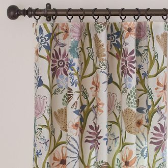 Ballard Designs Marletta Floral Drapery Panel - 50 x 108 - Ballard Designs