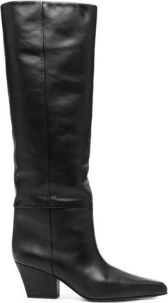 PARIS TEXAS Schoenen, Dames, Zwart, 37 EU, Leer, Jane Boots