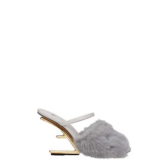 Fendi Sandalen Erste Frauen Nerzgrau/hellgrau