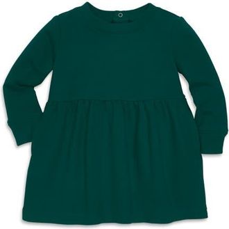primary Baby Cozy Pocket Dress in Ivy at Nordstrom, Size 12-18M