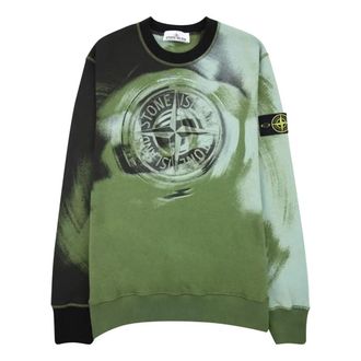 Stone Island Crewneck Sweatshirt Olive 771563045-V0058