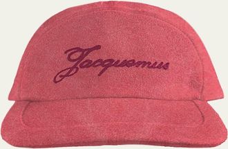 Jacquemus Mens La Casquette Logo Baseball Cap