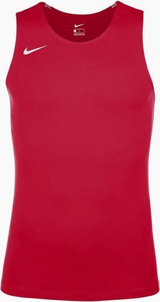 Nike Mens Slim Fit Crew Neck Sleeveless Muscle Tank - Red - Size: 44