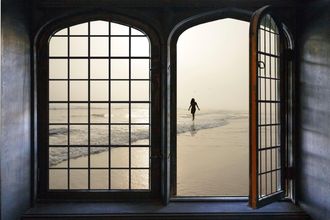 Queence Wandsticker »Nostalgie« Wandsticker, Wandbild, selbstklebend, 3D, Fenster