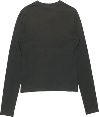 Acne Studios Distressed Logo T-Shirt - Black