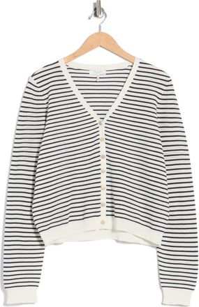 Rag & Bone Zane Stripe Cardigan in Chkmu at Nordstrom Rack, Size X-Large