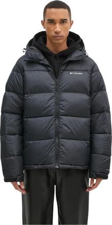 Columbia Pike Lake II Hooded Jacket - Heren - Ski Jassen - Zwart - S - Polyester - Fitness